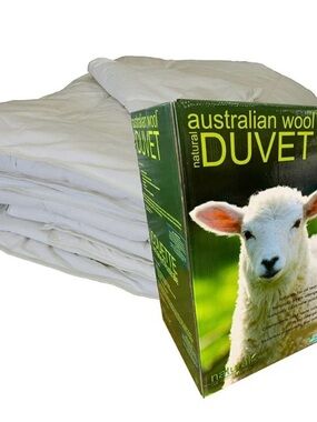 Australian Wool Duvet - White